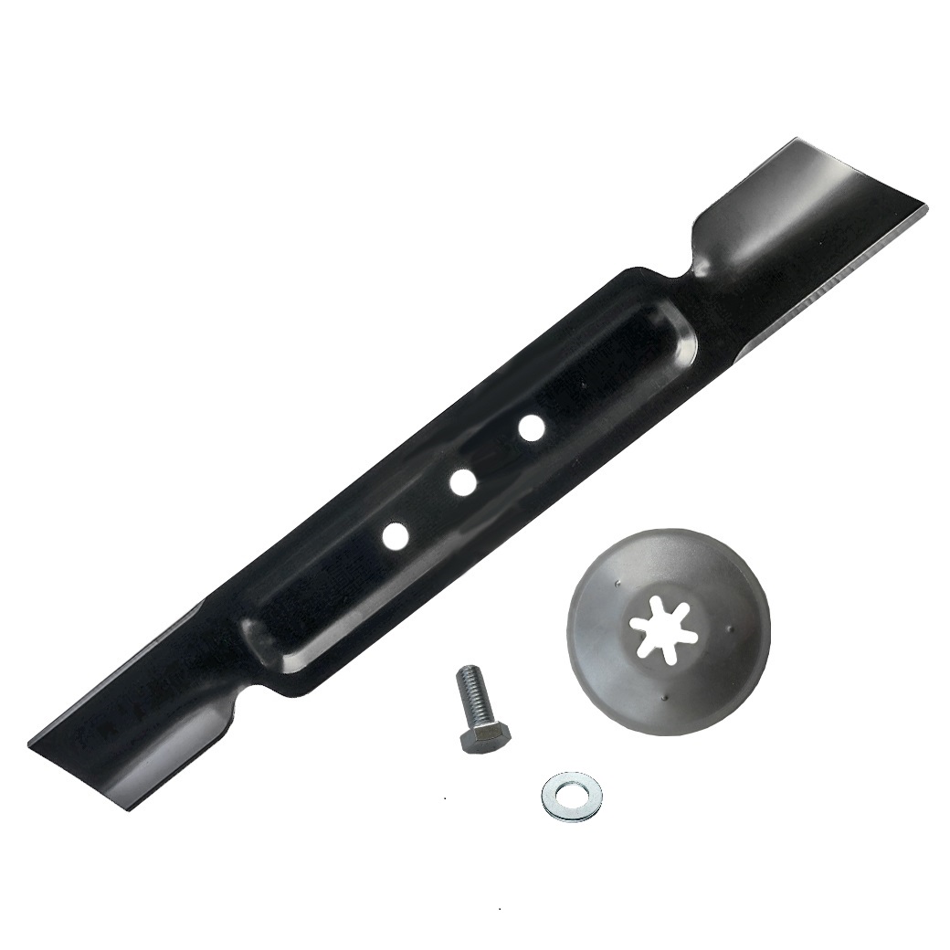 картинка Нож для газонокосилки ARM 37, Rotak 37 Bosch F016800343 (F 016 800 343) от интернет-магазина РемЗапчасти24