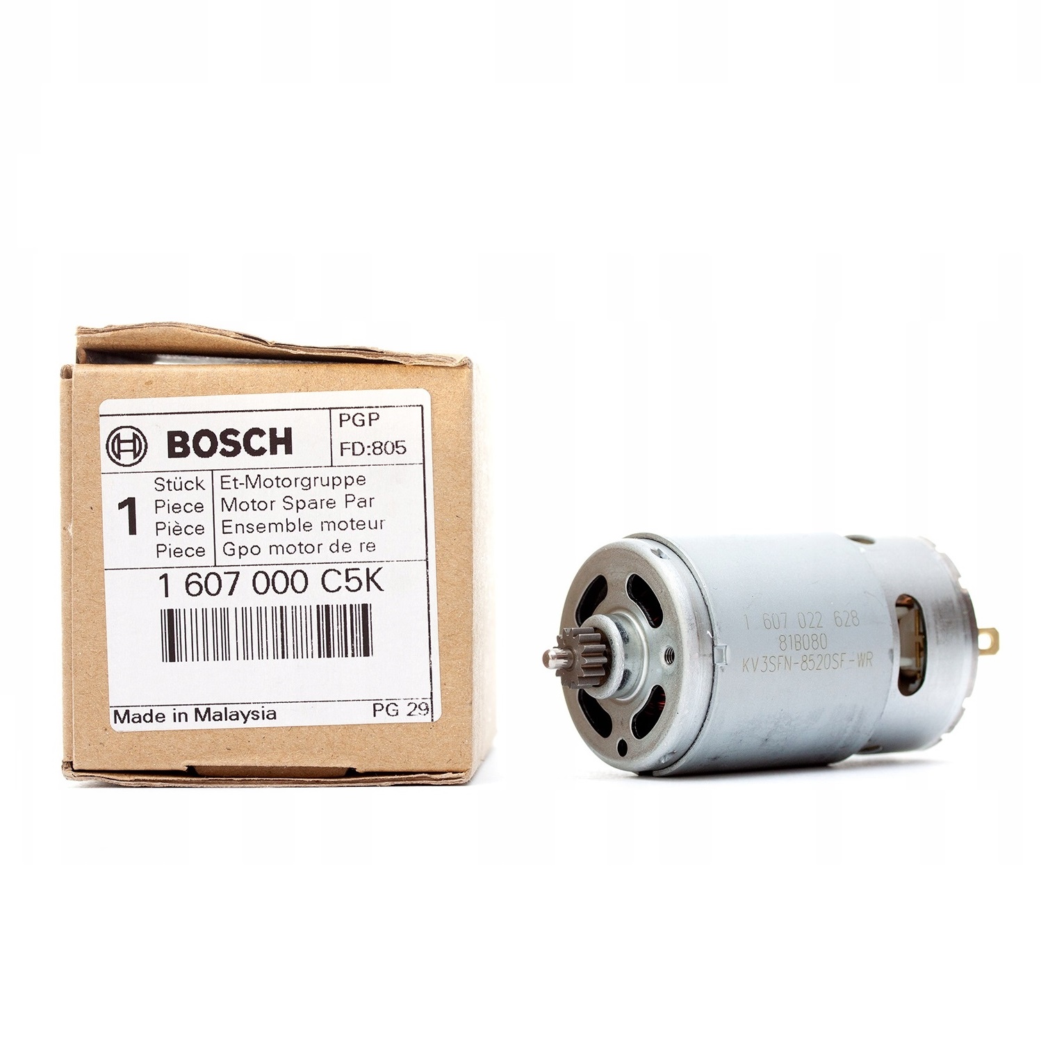 картинка Двигатель для шуруповерта GSR 120-Li Bosch 1607000C5K (1 607 000 C5K) от интернет-магазина РемЗапчасти24