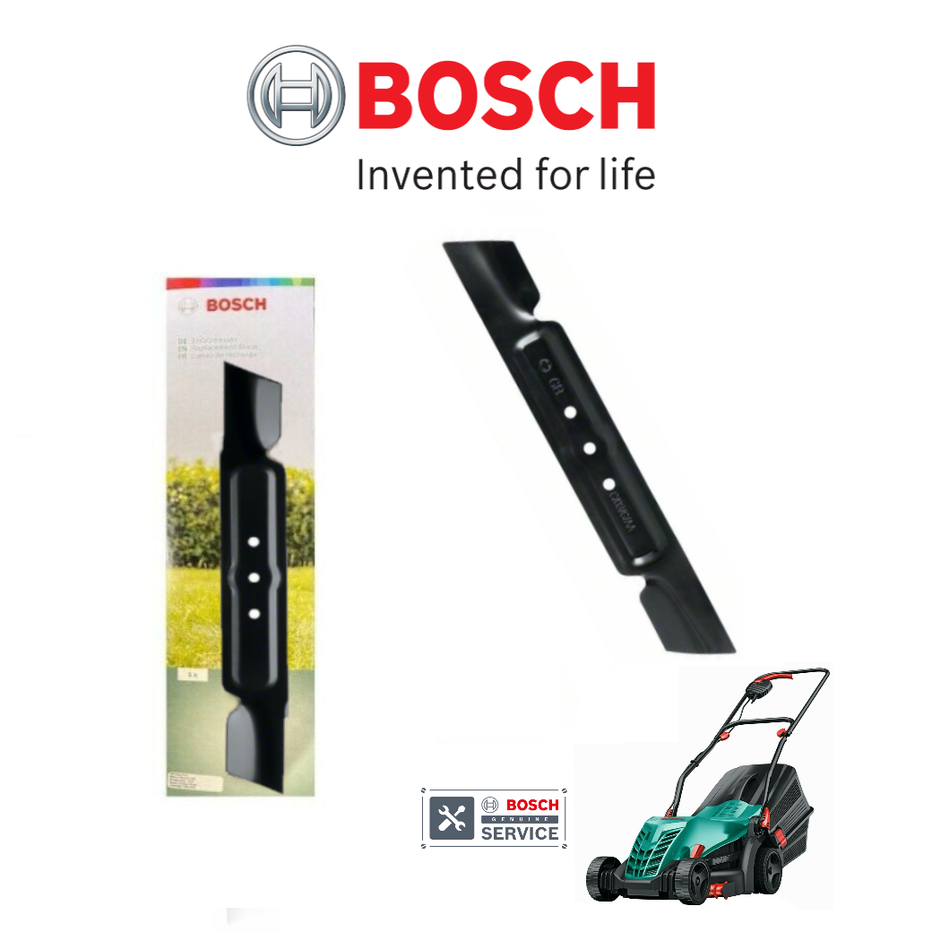 картинка Нож для газонокосилки ARM 37, Rotak 37 Bosch F016800343 (F 016 800 343) от интернет-магазина РемЗапчасти24