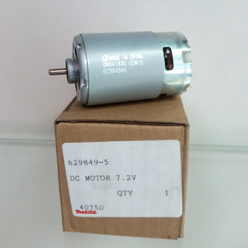 картинка Двигатель DC для пылесоса аккумуляторного 4076D Makita (629849-5) от интернет-магазина РемЗапчасти24